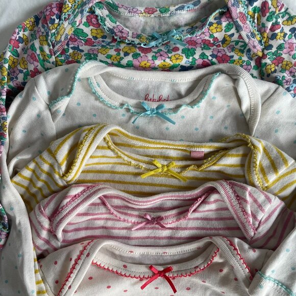 5-Pack EUC Boden Onesies 3-6mo - Picture 2 of 8